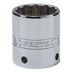 Proto® 5430M-Tt Tether-Ready Drive Deep Sockets, 1/2 In Drive, 30 Mm, 1 25/32 In L, 12 Points