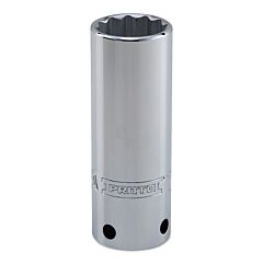 Proto® 5328-Tt Tether-Ready Drive Deep Sockets, 1/2 In Drive, 7/8 In, 3 1/4 In L, 12 Points