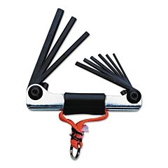 Proto® 4993-Tt Tether-Ready Folding Hex Key Sets, Inch