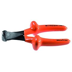 Facom® Fa-190.16Avse Insulated End Cutters, 6 1/2 In, Burnished