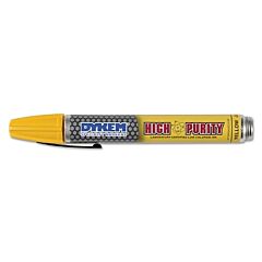 Dykem 44916 High Purity 44 Marker, Yellow, Medium, Threaded Cap