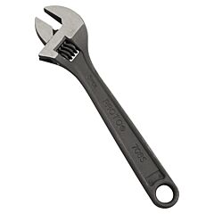 Proto® 708Sb Protoblack™ Adjustable Wrench, 8 In L, 1-1/8 In Opening, Black Oxide