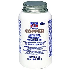 Permatex® 09128 Copper Anti-Seize Lubricant, 8 Oz Brush Top Bottle