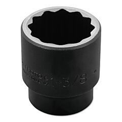 Proto® 7444 Torqueplus Impact Sockets, 1/2 In Drive, 1 3/8 In Opening, 12 Points