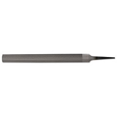 Nicholson® 21746Hn Half Round Bastard Files, 10 In, Ergonomic Handle