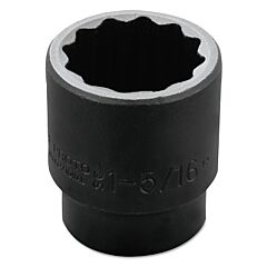 Proto® 7442 Torqueplus Impact Sockets, 1/2 In Drive, 1 5/16 In Opening, 12 Points