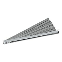 Proto® 000Tl 25 Blade Long Feeler Gauge Set, 0.0015 In To 0.040 In Thickness, Inch/Metric, 1/2 In X 12 In