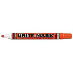 Dykem 84005 Brite-Mark Medium Paint Marker, Orange, Bullet