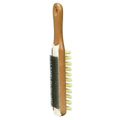 Nicholson® 21467 File Card And Brushes, 10 In, Wood Handle