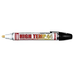 Dykem 44250 High Temp Marker, Black, Medium, Threaded Cap