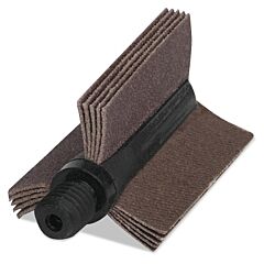 Merit Abrasives 8834154100 Aluminum Oxide B-4 Series Bore Polishers, 60 Grit, 20,000 Rpm
