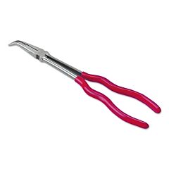 Proto® 241G Long Reach Bent Needle Nose Pliers, Forged Alloy Steel, 11 3/8 In