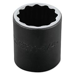 Proto® 7440 Torqueplus Impact Sockets, 1/2 In Drive, 1 1/4 In Opening, 12 Points