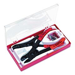 Proto® 380 Retaining Ring Pliers Set, Straight Tip, Bore Diameter 3/8 In To 2 In