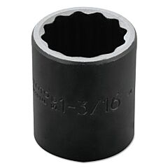 Proto® 7438 Torqueplus Impact Sockets, 1/2 In Drive, 1 3/16 In Opening, 12 Points