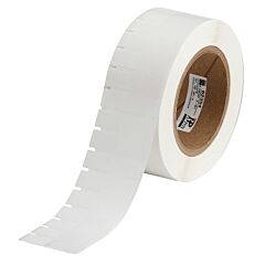 Brady® Tht-122-461-3 Thermal Transfer Printable Labels, 0.920 In X 1.8 In, White/Translucent