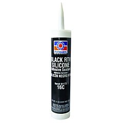 Permatex® 81173 Black Rtv Silicone Adhesive Sealant, 12.9 Oz Cartridge, Black