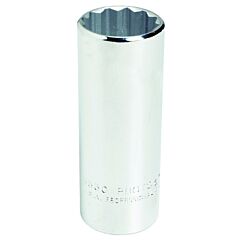 Proto® 5338 Torqueplus Deep Sockets, 1/2 In Drive, 1 3/16 In Opening, 12 Points