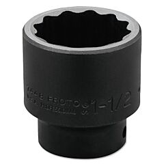 Proto® 7448 Torqueplus Impact Sockets, 1/2 In Drive, 1 1/2 In Opening, 12 Points