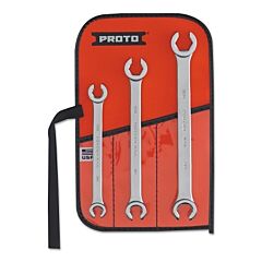 Proto® 3760 7-Piece 6-Point Flare Nut Combination Wrench Set