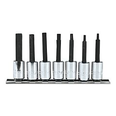 Proto® 4900-7C 7 Pc. Hex Bit Socket Sets, 3/8 In Drive