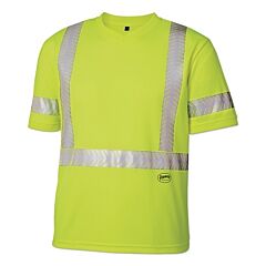 Pioneer V1052160U-3Xl 6900Au/6901Au Hv Cool Pass® Safety Shirt, 3X-Large, Yellow/Green