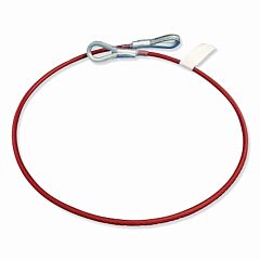 Peakworks V8208006 Cable Anchor Sling, 1/4 In Pvc Coated Galvanized Cable, 6 Ft