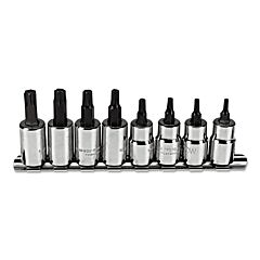 Proto® 5239C 8 Piece Torx Bit Socket Sets, 3/8 In