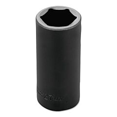 Proto® 7327M Torqueplus Metric Deep Impact Sockets 1/2 In, 1/2 In Drive, 27 Mm, 6 Points