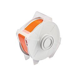 Brady® 113153 Globalmark Series Indoor-Outdoor Vinyl Labels, 1.125 In X 100 Ft, Orange