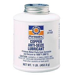 Permatex® 31163 Copper Anti-Seize Lubricant, 16 Oz Brush Top Bottle