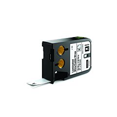 Dymo 1868705 Xtl Label, 13/16 In W X 1-9/16 In L, Black On White