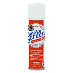 Zep Professional® 18701 Smoke Screen Deodorizer, 16 Oz, Aerosol Can, Fresh Scent