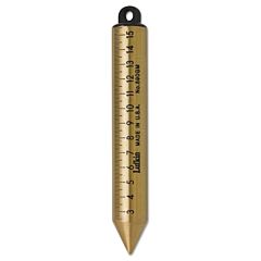 Lufkin® 590Gmn Inage Oil Gauging Plumb Bobs, 20 Oz, Brass, Millimeters/Centimeters