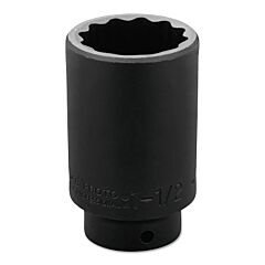 Proto® 7348 Torqueplus Deep Impact Sockets 1/2 In, 1/2 In Drive, 1 1/2 In, 12 Points
