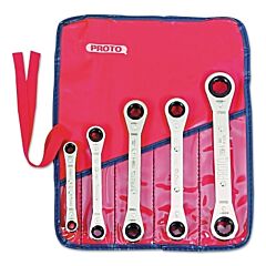 Proto® 1190Ma Torqueplus Metric Ratcheting Box Wrench Sets, Metric