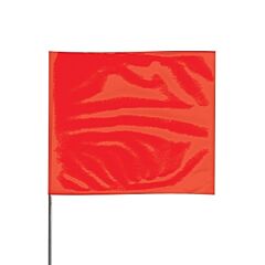 Presco 2318R Stake Flags, 2 In X 3 In, 18 In Height, Red