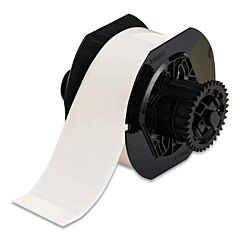 Brady® 142000 B30 Series Continuous Indoor/Outdoor Vinyl Label, 2.25 In X 100 Ft, Clear