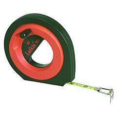Lufkin® Hyt100D Hi-Viz® Speedwinder® Measuring Tapes, 3/8 In X 100 Ft, 1/10 In Grad.