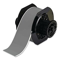 Brady® 142012 B30 Series Continuous Indoor/Outdoor Vinyl Label, 2.25 In X 100 Ft, Gray