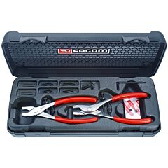 Facom® Fa-470 Retaining Ring Pliers Sets, 21 Piece