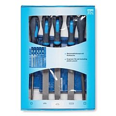 Pferd 16077 520 Wru Machinist File Set, 5 Pieces, 8 In L