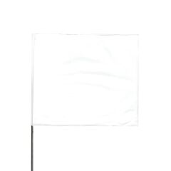 Presco 2321W Stake Flags, 2 In X 3 In, 21 In Height, Pvc Film, White