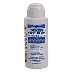 Dykem 80200 Layout Fluids, 2 Oz Felt Tip, Blue