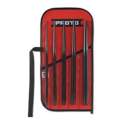 Proto® 96B Drift Punch Sets, Round, English, Kit Pouch/5 Punches, 10 In