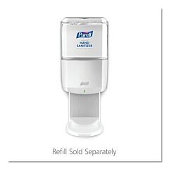 Purell® 7720-01 Es8 Touch Free Hand Sanitizer Dispenser, Plastic, 1200 Ml, 5.25 In X 8.56 In X 12.13 In, White
