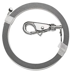 Lufkin® C1293Sf590N Atlas Chrome Clad Gauging Tapes, 1/2" X 50', Single Side Tape