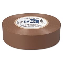 Shurtape® 104705 Ev 77 Professional Grade Electrical Tapes, 66 Ft X 3/4 In, Brown, 100/Case