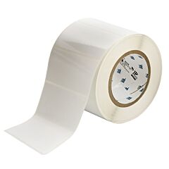 Brady® Tht-55-423-1 Thermal Transfer Printable Labels, 5.4 In X 4 In, White