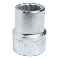 Proto® 5766 Torqueplus Sockets 1 In, 1 In Drive, 2 1/16 In, 12 Points